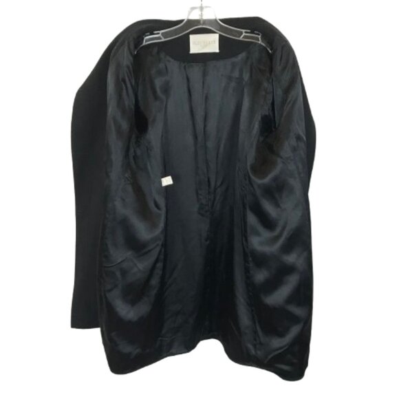 Fleurette Womens Size 14 Black Wool Cashmere Blend Winter Peacoat - Picture 6 of 6